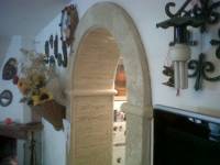 Archetto in travertino 